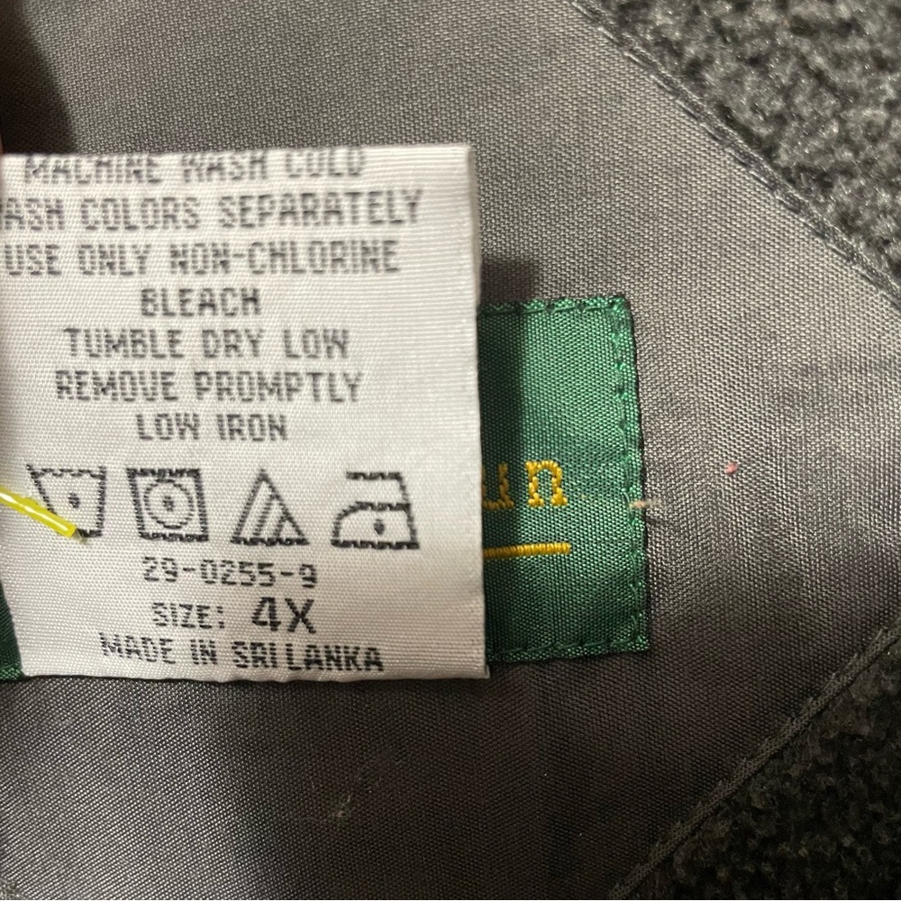 Hunters Run Mens Blue Winter Coat Size Tag Missing (1X?) Photos Navy Blue Lined - Picture 8 of 10